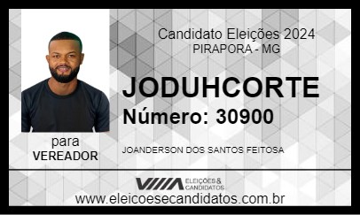 Candidato JODUHCORTE 2024 - PIRAPORA - Eleições