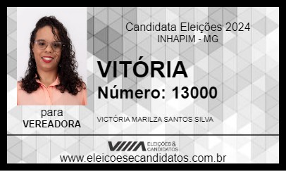 Candidato VITÓRIA 2024 - INHAPIM - Eleições