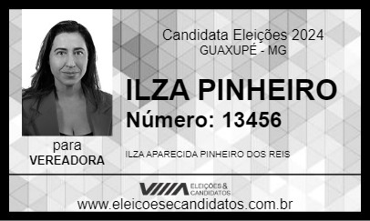 Candidato ILZA PINHEIRO 2024 - GUAXUPÉ - Eleições