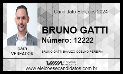 Candidato BRUNO GATTI 2024 - BELO HORIZONTE - Eleições