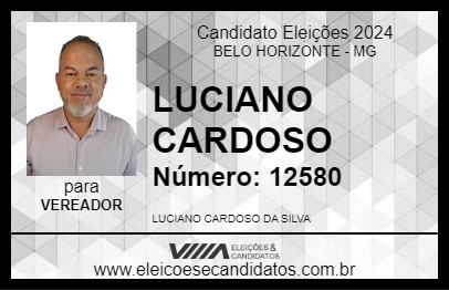 Candidato LUCIANO CARDOSO 2024 - BELO HORIZONTE - Eleições