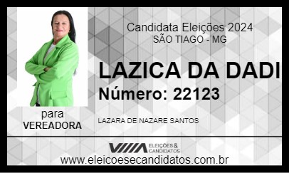 Candidato LAZICA DA DADI 2024 - SÃO TIAGO - Eleições