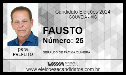 Candidato FAUSTO 2024 - GOUVEIA - Eleições