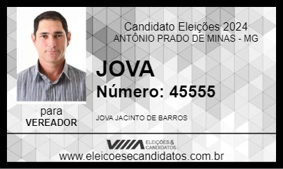 Candidato JOVA 2024 - ANTÔNIO PRADO DE MINAS - Eleições