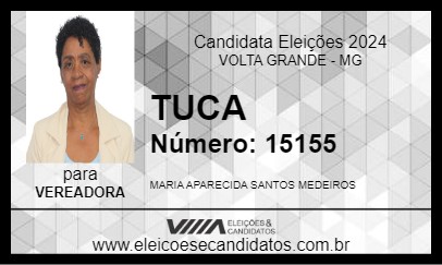 Candidato TUCA 2024 - VOLTA GRANDE - Eleições