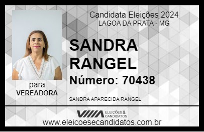 Candidato SANDRA RANGEL 2024 - LAGOA DA PRATA - Eleições