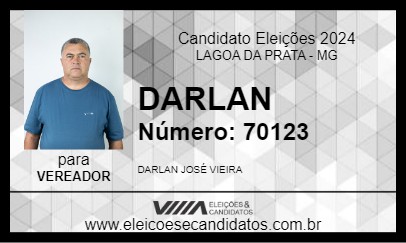 Candidato DARLAN 2024 - LAGOA DA PRATA - Eleições