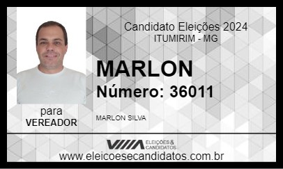 Candidato MARLON 2024 - ITUMIRIM - Eleições