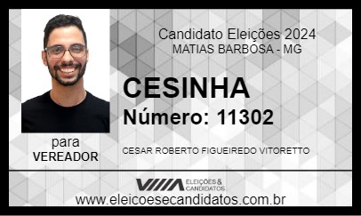 Candidato CESINHA 2024 - MATIAS BARBOSA - Eleições