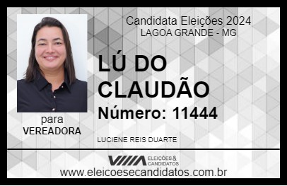 Candidato LÚ DO CLAUDÃO 2024 - LAGOA GRANDE - Eleições