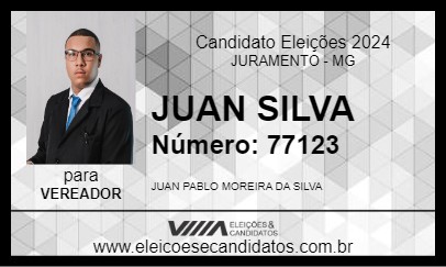 Candidato JUAN SILVA 2024 - JURAMENTO - Eleições