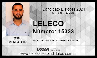 Candidato LELECO 2024 - MESQUITA - Eleições