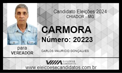 Candidato CARMORA 2024 - CHIADOR - Eleições