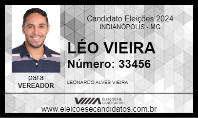 Candidato LÉO VIEIRA 2024 - INDIANÓPOLIS - Eleições