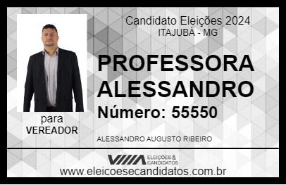 Candidato PROFESSORA ALESSANDRO 2024 - ITAJUBÁ - Eleições