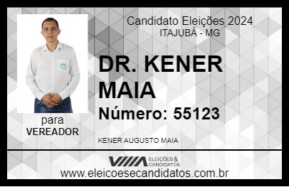 Candidato DR. KENER MAIA 2024 - ITAJUBÁ - Eleições