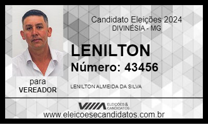 Candidato LENILTON 2024 - DIVINÉSIA - Eleições