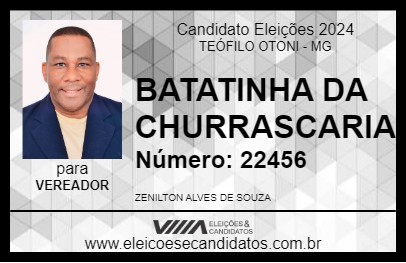 Candidato BATATINHA DA CHURRASCARIA 2024 - TEÓFILO OTONI - Eleições