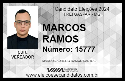 Candidato MARCOS RAMOS 2024 - FREI GASPAR - Eleições