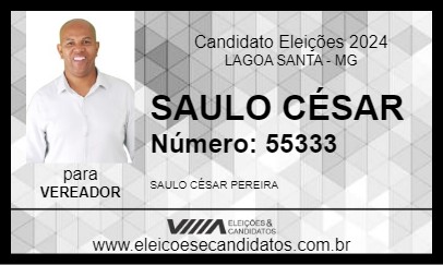 Candidato SAULO CÉSAR 2024 - LAGOA SANTA - Eleições