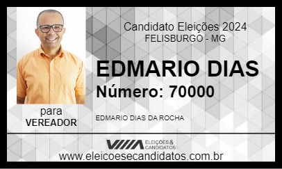 Candidato EDMARIO DIAS 2024 - FELISBURGO - Eleições