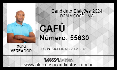 Candidato CAFÚ 2024 - DOM VIÇOSO - Eleições