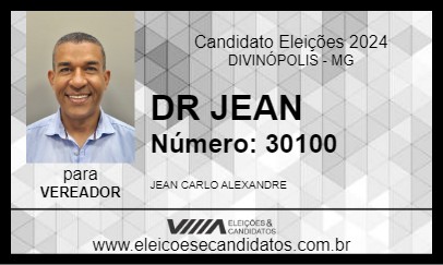 Candidato DR JEAN 2024 - DIVINÓPOLIS - Eleições