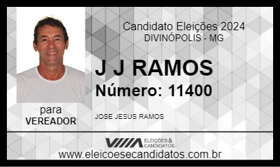 Candidato J J RAMOS 2024 - DIVINÓPOLIS - Eleições