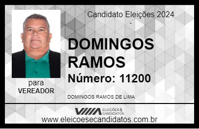 Candidato DOMINGOS RAMOS 2024 - POÇOS DE CALDAS - Eleições