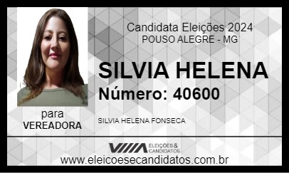 Candidato SILVIA HELENA 2024 - POUSO ALEGRE - Eleições