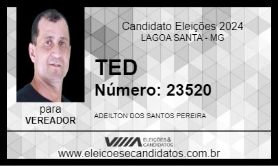 Candidato TED 2024 - LAGOA SANTA - Eleições