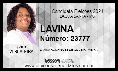 Candidato LAVINA 2024 - LAGOA SANTA - Eleições