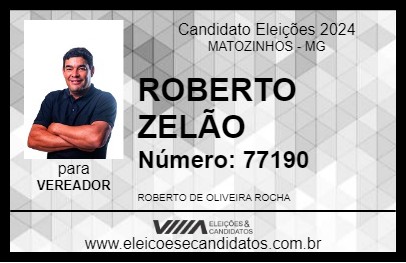 Candidato ROBERTO ZELÃO 2024 - MATOZINHOS - Eleições