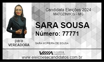 Candidato SARA SOUSA 2024 - MATOZINHOS - Eleições