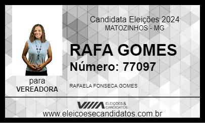 Candidato RAFA GOMES 2024 - MATOZINHOS - Eleições