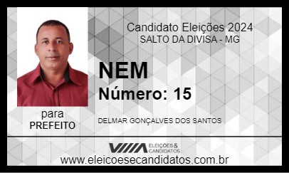 Candidato NEM 2024 - SALTO DA DIVISA - Eleições