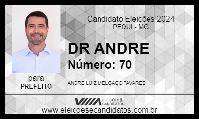 Candidato DR ANDRE 2024 - PEQUI - Eleições