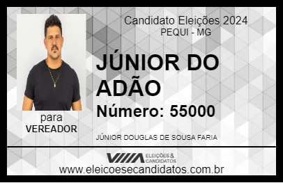 Candidato JÚNIOR DO ADÃO 2024 - PEQUI - Eleições