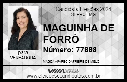 Candidato MAGUINHA DE FORRÓ 2024 - SERRO - Eleições