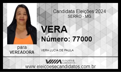 Candidato VERA 2024 - SERRO - Eleições