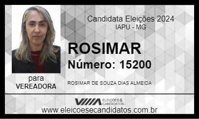 Candidato ROSIMAR 2024 - IAPU - Eleições