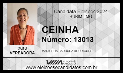 Candidato CEINHA 2024 - RUBIM - Eleições