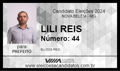 Candidato LILI REIS 2024 - NOVA BELÉM - Eleições