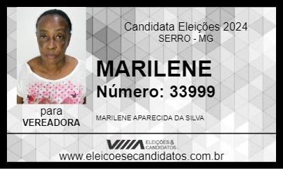 Candidato MARILENE 2024 - SERRO - Eleições