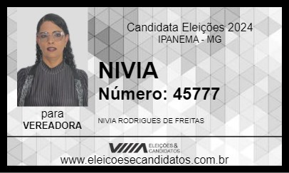 Candidato NIVIA 2024 - IPANEMA - Eleições