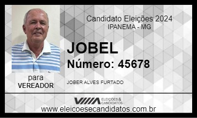 Candidato JOBEL 2024 - IPANEMA - Eleições