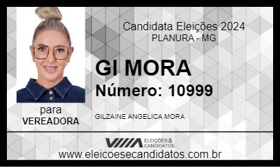 Candidato GI MORA 2024 - PLANURA - Eleições