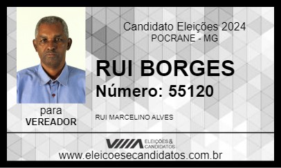 Candidato RUI BORGES 2024 - POCRANE - Eleições