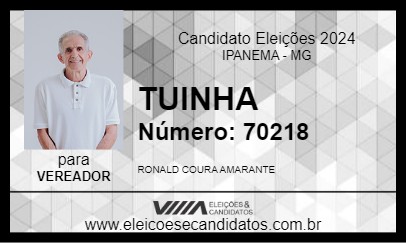 Candidato TUINHA 2024 - IPANEMA - Eleições