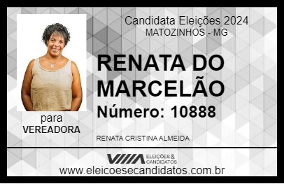 Candidato RENATA DO MARCELÃO 2024 - MATOZINHOS - Eleições